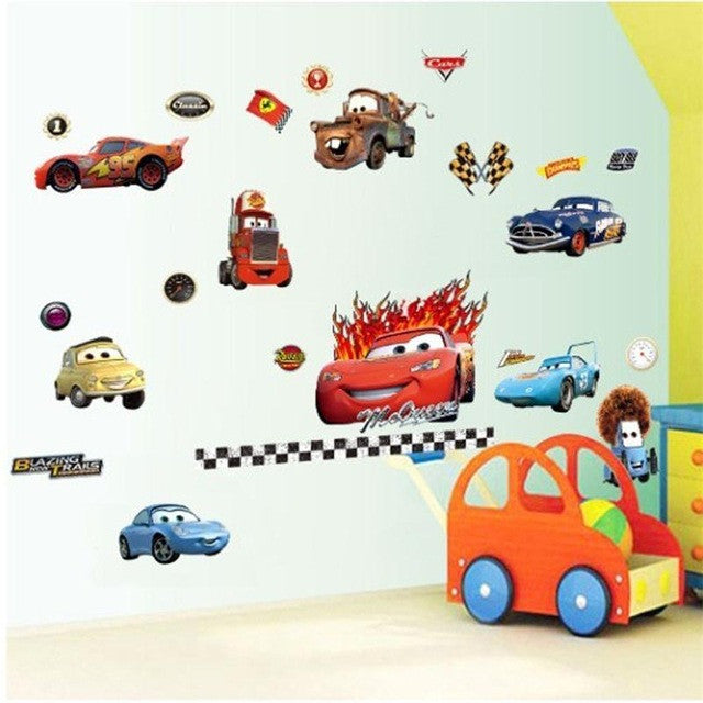 cars child room wall stickers for kids room – sparklingselections