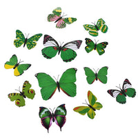 PVC Wall Decals Butterfly 3D Home Decor Wall Stickers 12PCs