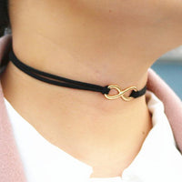 Infinity Cross Chokers Necklaces For Women - sparklingselections