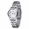 New Women Unique Stainless Steel Auto Date Casual Watch