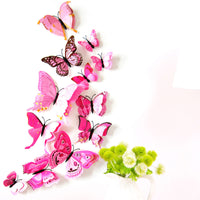 3D PVC Home Decor Butterfly Wall Stickers