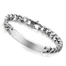 Unisex Stainless Steel Bangle Bracelet