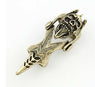 Punk Gothic Alloy Metal Rock Skull Joint Finger Ring For Men