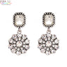 Small Crystal Vintage Statement Earrings for women