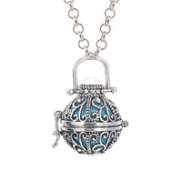 New Harmony Ball Chime Sounded Bola Floating Locket Necklace - sparklingselections