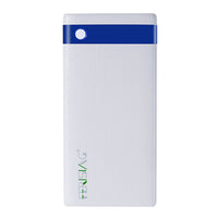 Ultra-thin 10000mAh Dual USB Power bank with LED Display