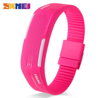SKMEI Silicone Band Digital Sports Wristwatch for Women - sparklingselections