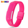 SKMEI Silicone Band Digital Sports Wristwatch for Women