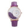 Moving Quicksand Rhinestone Dress Watch for Women