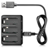 New 2-in-1 3 Channel USB Battery Charger