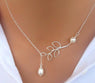 Leaves Pendant  Maxi Statement Necklace  For Women