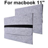 new Felt Sleeve Handle Carrying Laptop Cover Bag for MacBook Pro size 1113