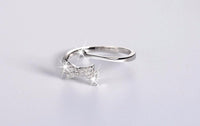 Real Sterling Silver  Adjustable Rings - sparklingselections