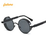 Gothic Steampunk Coating Mirrored Sunglasses for MEn