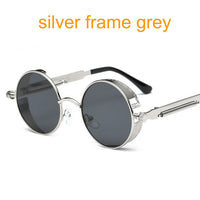 Gothic Steampunk Coating Mirrored Sunglasses for MEn