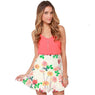 Women Summer Floral Print Skirts size sml