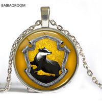 Hogwarts Crest Harry Pendant Necklace For Women - sparklingselections