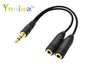 Earbud Headset Headphone Earphone Splitter For Pad Phone