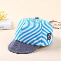 new Cute Casual Striped Soft Summer Cotton Hat - sparklingselections