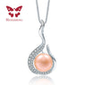 Natural Big Freshwater Pearl Pendant Necklace for Women