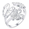 Silver Plated Beautiful Wedding Jewelry Ring