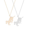 Cool Unicorn Animal Pendant Necklace for Women