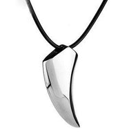 Fashion Brave Wolf Tooth Pendant Necklace - sparklingselections