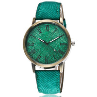 Leather Strap Casual Wristwatch for Women