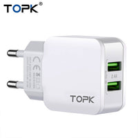 Smart Travel Dual USB Charger Adapter