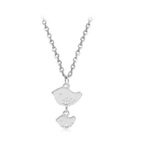 Fashion Simple Mom and Kid Birds Pendant Neckalce - sparklingselections