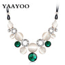 Cute  Opal Crystal Pendant Necklace for Women (NL502)