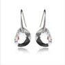 NEW Shining Crystal Pea Ear drop Earrings For Women's Fashion Elegant Dangle Earrings
