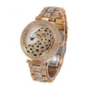 Luxury Leopard Stainless Steel Watch New Women's Casual Watch For Party Special