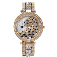 Luxury Leopard Stainless Steel Watch New Women's Casual Watch For Party Special - sparklingselections