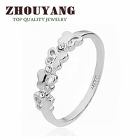 Austrian Crystals Butterfly Shape Rings for Women