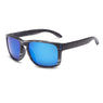 Classic Mens Wood Grain reflective Sunglasses for Men