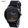 Silicone Quartz Unisex Wristwatch