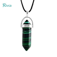 Natural Crystal Stone Pendant Necklace For Women - sparklingselections