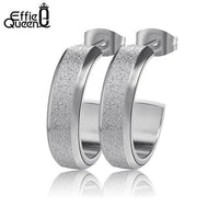 new stainless steel Open Stud Earring for Women's