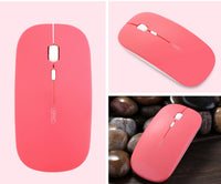 Rechargeable Battery USB Wireless Mouse - sparklingselections