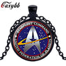 Star Trek Glass Pendant Necklace for Women