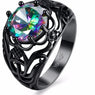 Multi-color Opal Female Ring For Women