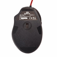 New 2000DPI 6 Buttons Ergonomic Wired Optical Mouse for PC Laptop - sparklingselections