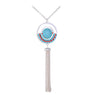 Ethnic Beads Hollow Long Chain Necklace