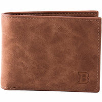 New fashion men brand PU leather wallet - sparklingselections