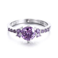 Purple Engagement Rings For Women - sparklingselections