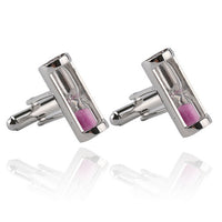 Hourglass French Sleeve Cuff Links for Men