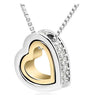 Crystal Love Birthday Gift Pendant Necklace
