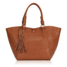 Women Khaki Leather Shoulder Beautiful Bags