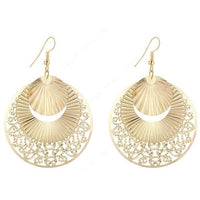 Women's Fashion Hub Stylish Dangle Gold Earrings - sparklingselections
